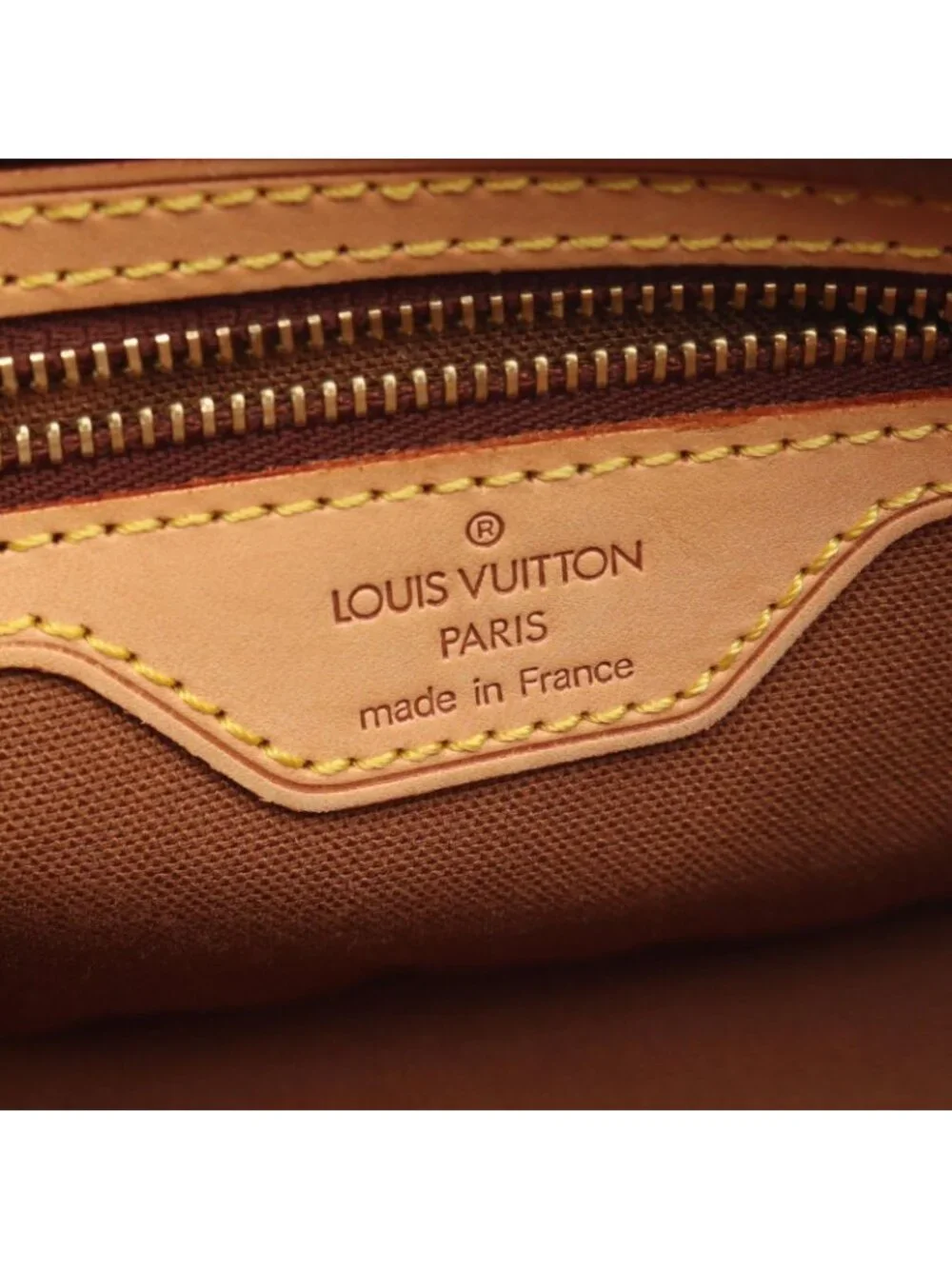 Louis Vuitton Shoulder Bag Trotteur Canvas Leather